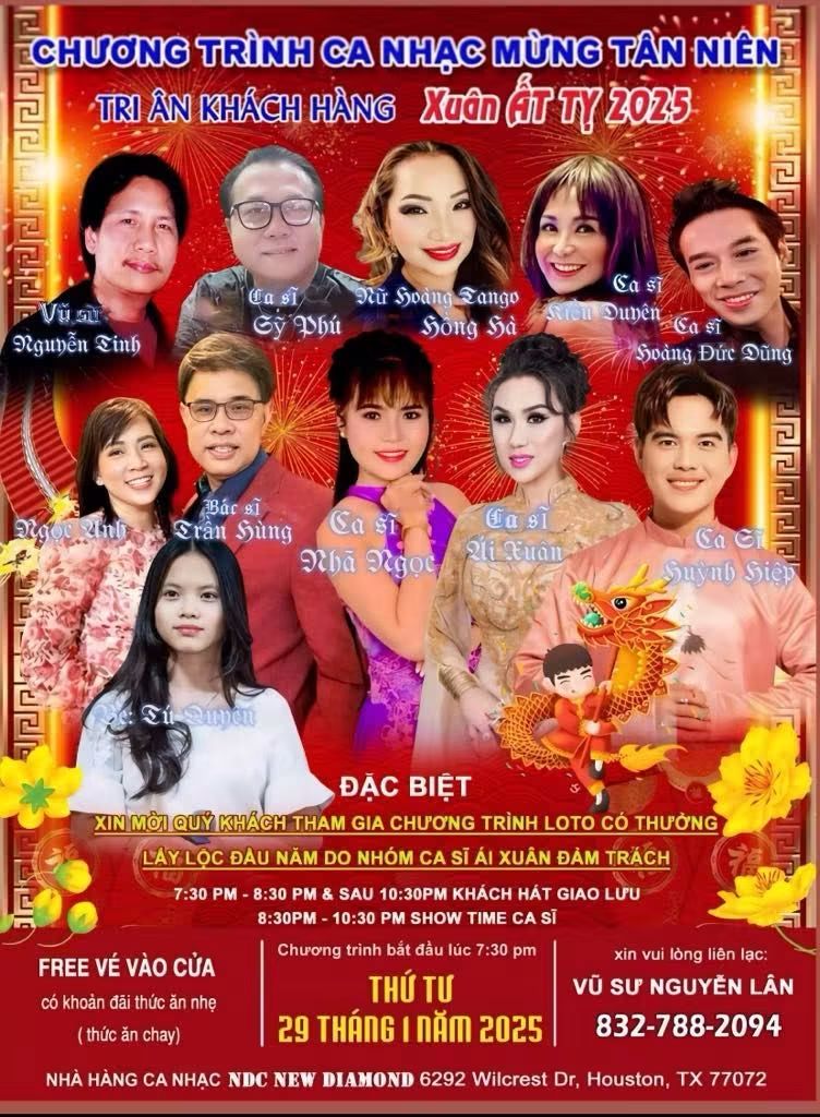 Mừng Tân Niên — Xuân Ất Tỵ — Past event · January 29, 2025