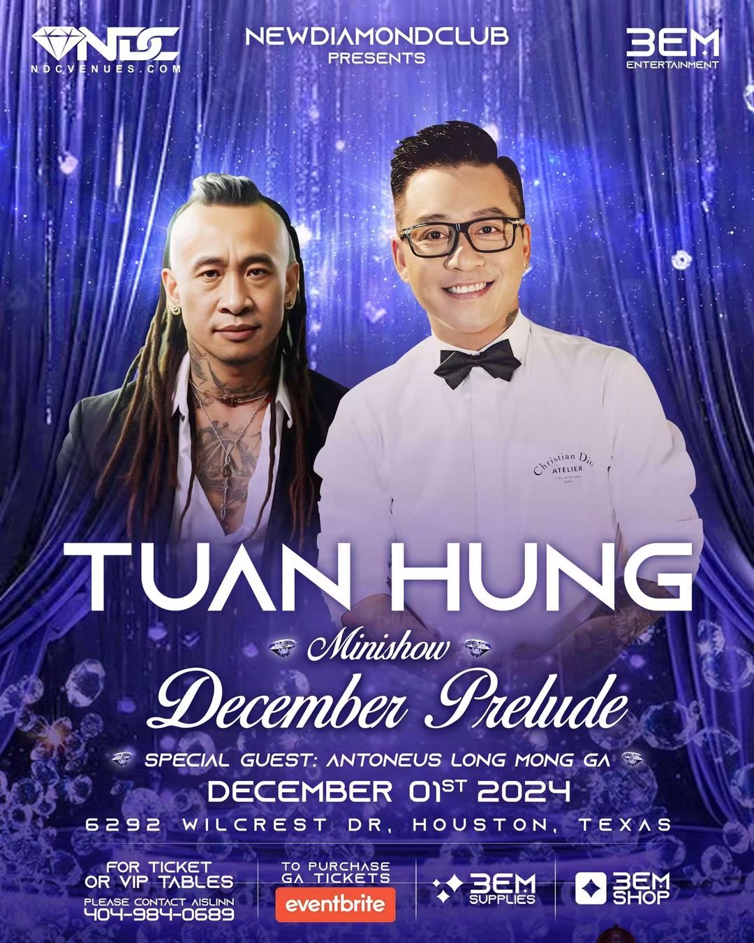 Tuấn Hưng — December Prelude — Past event · December 1, 2024