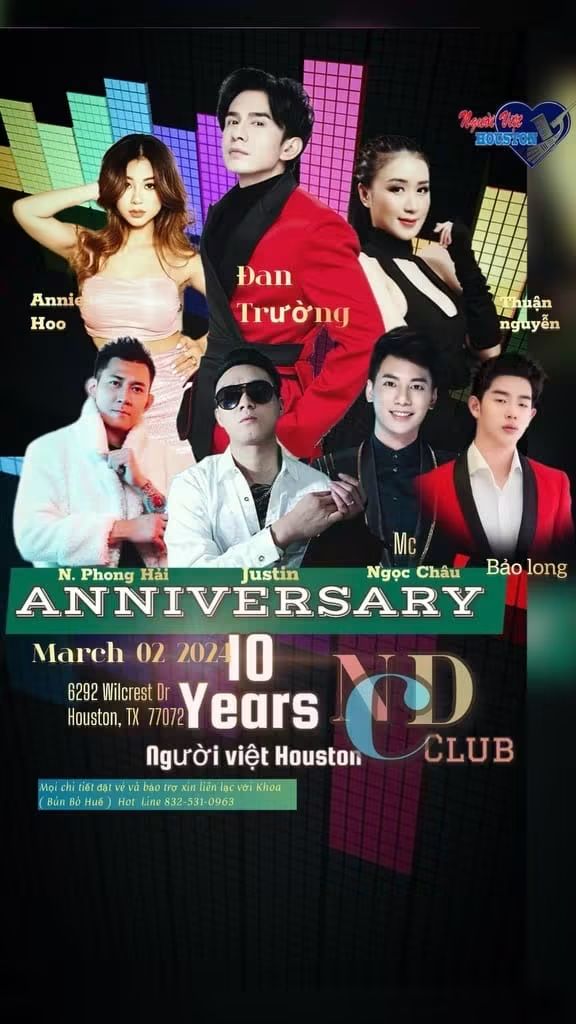 Người Việt Houston — 10th Anniversary — Past event · March 2, 2024