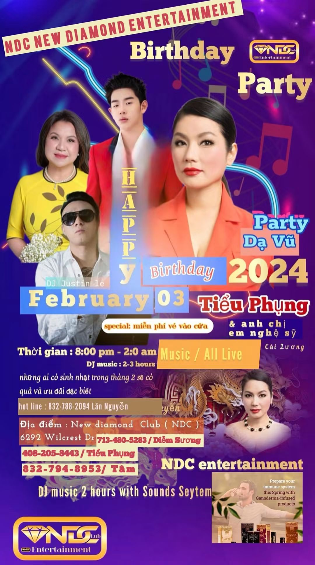 Birthday Party — Tiểu Phụng — Past event · February 3, 2024